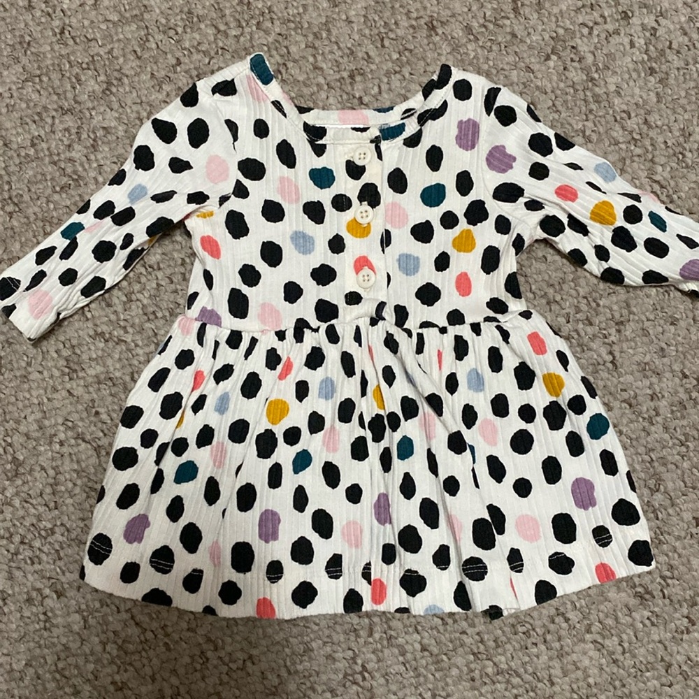 Hanna Andersson Polka Dot Dress - Multicolor